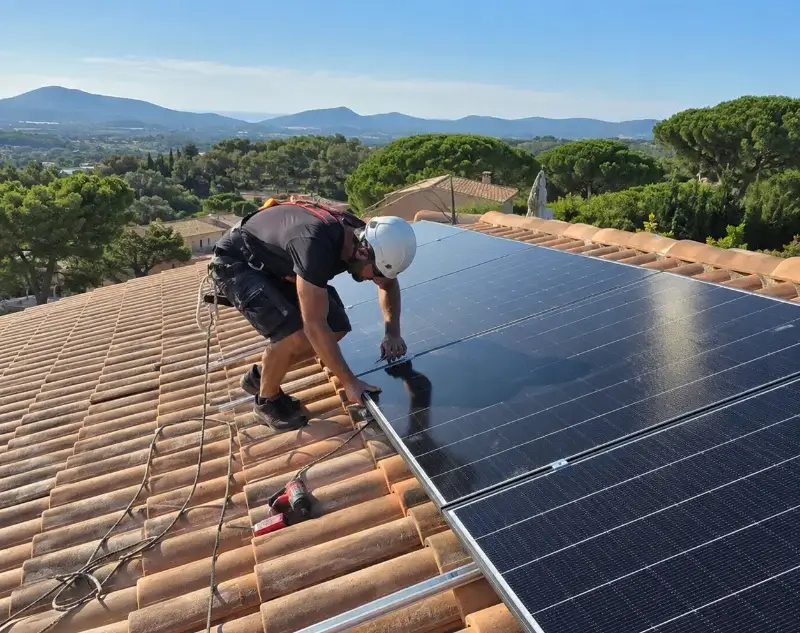 Installateur panneaux solaires Cenne-Monestiés — pose photovoltaïque sur toiture