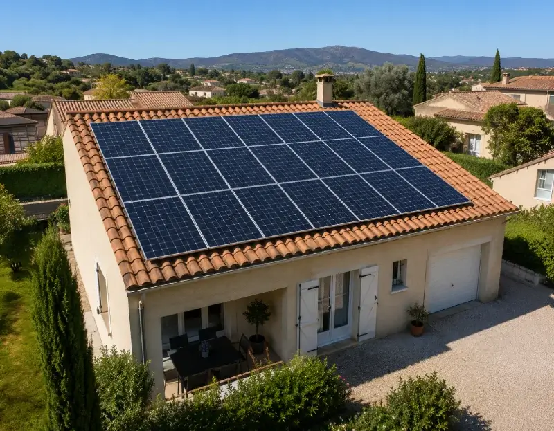 Prime à l'autoconsommation panneaux solaires Cenne-Monestiés — aide financière de l'État